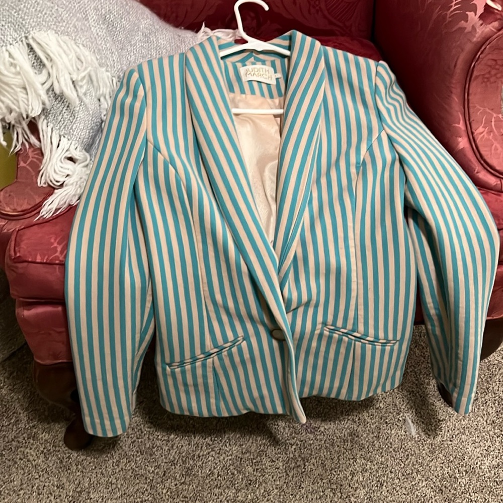 Striped two piece set